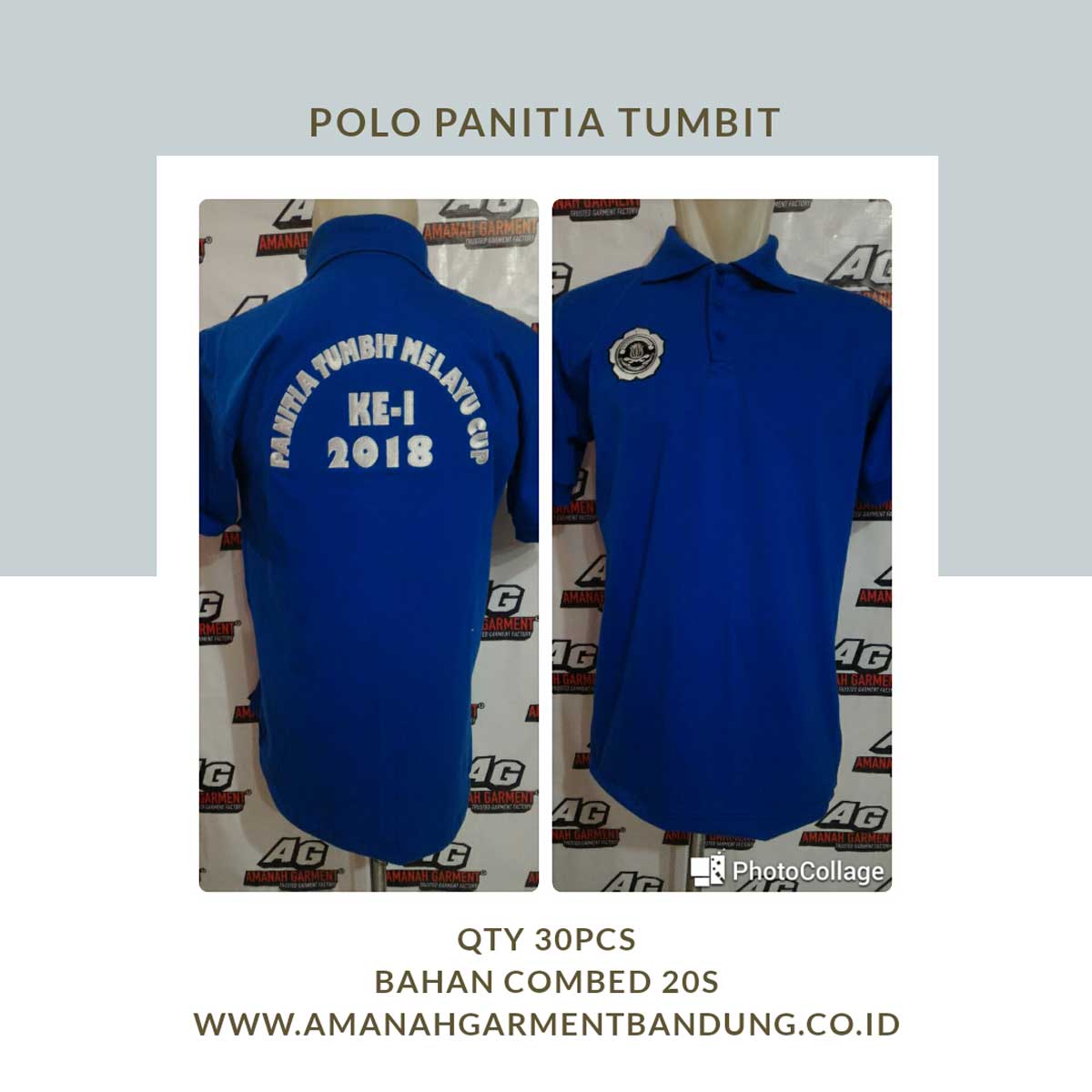 CARA ORDER DAN PESAN  KAOS  POLO  SHIRT BORDIR  DENGAN MUDAH 